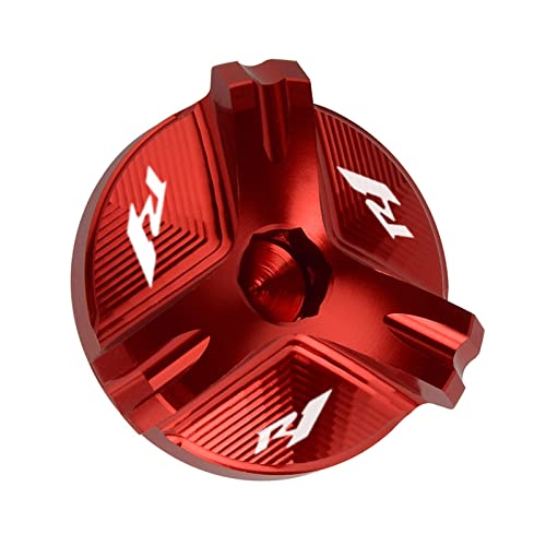 Cubierta de filtro de aceite de aluminio de alta resistencia para Yamaha YZF R1M 05-20