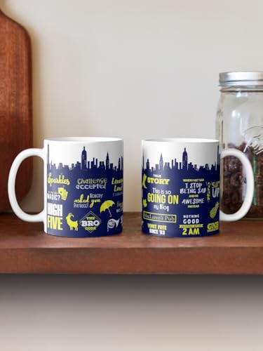 Image of This is Show Going On My Blogs Ceramic Mug 330ml - Funny Blogger Quote Printed Coffee Cup - Microwave Safe Dishwasher Friendly - Gift for Content Creators, Writers, Influencers, Office Use