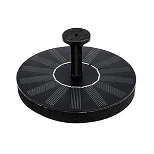 Zonne-energiepomp, Vogelbad Fontein Water Drijvende Tuin Patio Decor Zwembad Vijverdecoratie Drijvend water A.