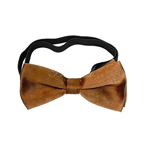 Toddler Kids Boys Girls Child Suspender Bow Tie (Light Brown)2