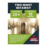 Activity Superstore Two Night Getaway Gift Experience Voucher for Two