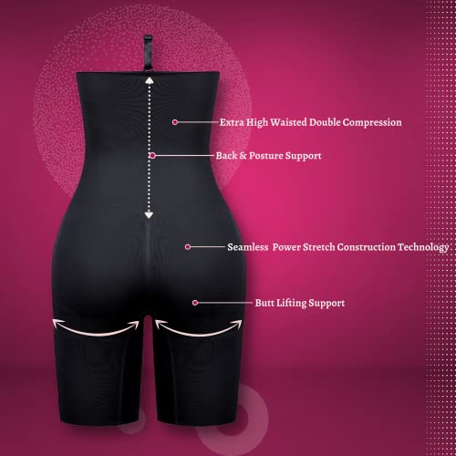 Gaine Minceur Cuisse Monroe Sculpt Ventre Gonflé Compression Haute