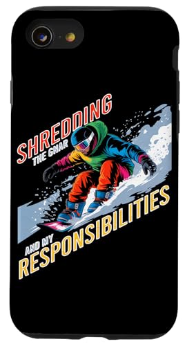 Shredding the gnar and my responsibilities X}zP[X iPhone SE (2020) / 7 / 8 p