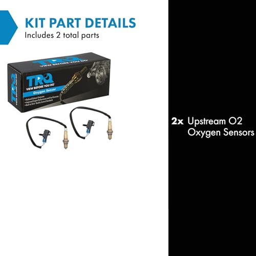 Sensor de Oxígeno O2 TRQ Juego 2 Pzas Compatible 2006-2011 miniatura 2
