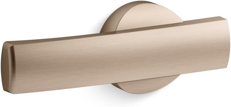 Kohler K-30919-L-BV Santa Rosa Left-hand trip lever, Vibrant Brushed Bronze