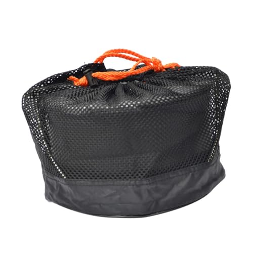 DECORNIJIA Olla Plegable Camping Antiadherente con Mango Ergonómico Resistente Alta Temperatura Utensilio Cocina Outdoor para Senderismo y Picnic