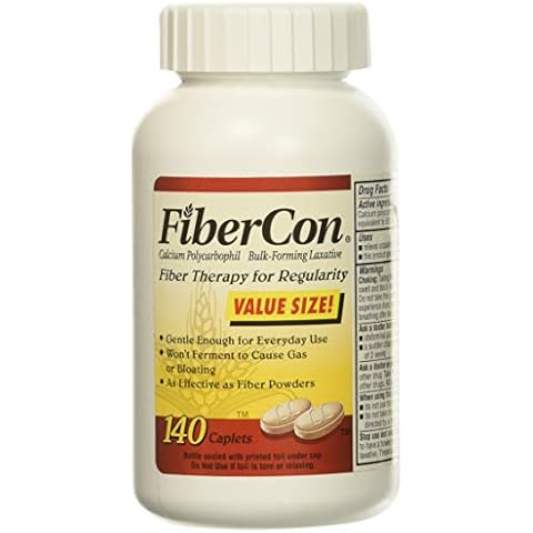 Fibercon Fiber Therapy For Regularity -- 140 Caplets Cover