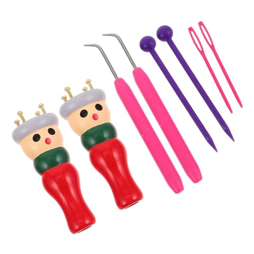 Kallory 5P14L3 Häkelset Strickliesel Set