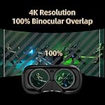 DPVR E4 VR Headset - PCVR Virtual Reality Headset for PC Games with Controller, Compatible with SteamVR - Image 4