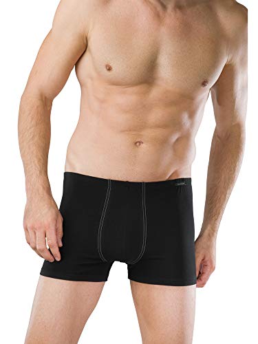 Schiesser Herren 2 PACK Boxershorts mit weichem Bund - Essentials,...