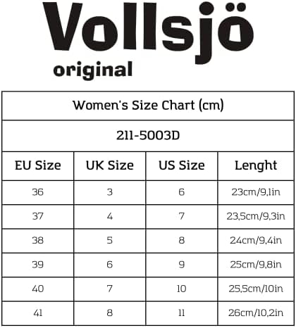Vollsjö Women Clogs Made of Wood and Leather/Suede, Slippers Wooden Shoes for Ladies, Comfortable House Footwear Wooden Mules, Casual Shoes, Home Slippers, Made in The EU, 10, Black | Image 6