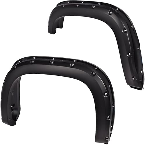 Miniatura 9 de PIT66 Guardabarros para guardabarros, compatible con Chevy Silverado 1500 2007-2013, Silverado 2500HD3500HD 2007-2014 de 78.0 pulgadas97.6 pulgadas