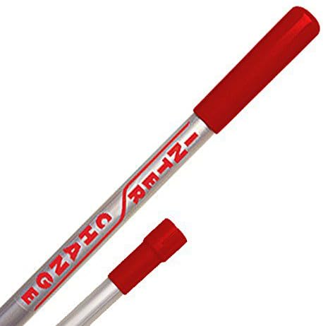 Syr CleanHAS124-RD Aluminium Interchange HD Handle, Red (Pack of 10)