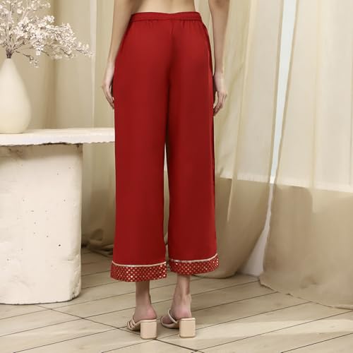Image of BIBA Women's Straight Palazzo
