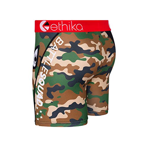 Ethika Mens Mid Boxer Briefs | Bomber Battle Squad2