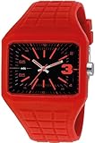 Kompakte Größe: Gehäuseabmessungen: 46x44 mm, Höhe: 11 mm, Armband: Länge: 20 cm, Breite: 27 mm. Durch diese tolle Größe ist die Uhr absolut alltagstauglich Gewicht : 64,7 Gramm