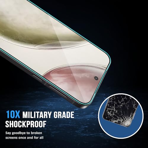 Image of FIRST MART Military-Grade Gorilla Tempered Glass forVivo X200 Pro (6.31 Inch) With Installation Kit | Edge to Edge Coverage | Black [2 Pack]