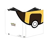 ultra pro 84372 - pokemon 9-pocket pro-binder pikachu okémon-Portfolio zum Aufbewahren und Organisieren von Sammelkarten