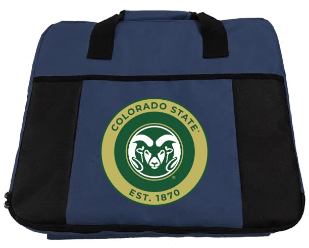 R and R Imports Colorado State Rams Seat Cushion Officially Licensed Collegiate Product Navy