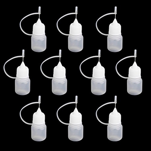 kowaku Frasco de Preenchimento Líquido para Aplicação com Conta-gotas com Ponta de Agulha de Plástic