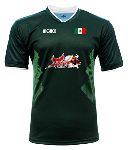 Jersey Mexico Toros de Tijuana 100% Polyester_Made in Mexico (Large) Green