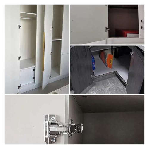 Bisagras hidráulicas de 180 grados con cierre suave para puertas de esquina 7