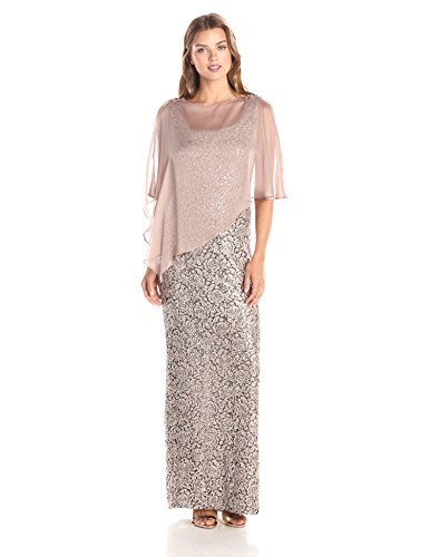 Sequin Dress, Blush/Silver 
