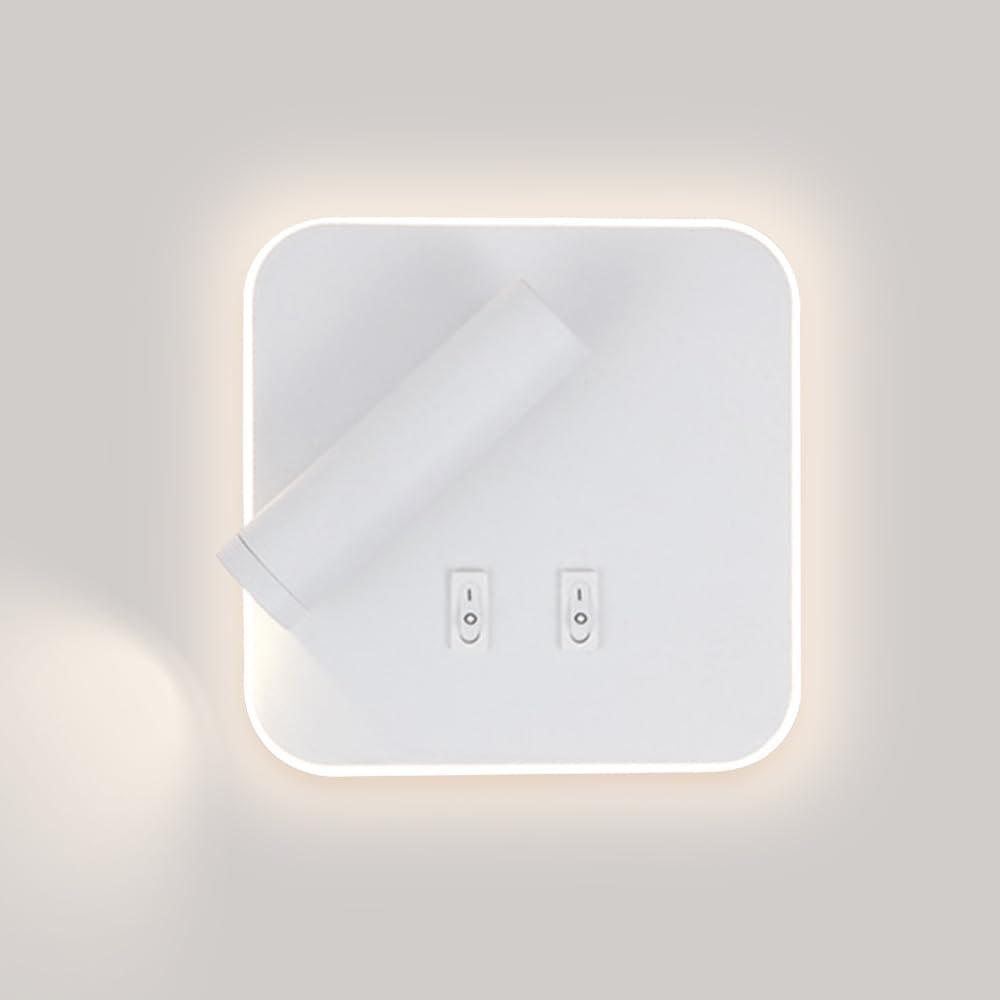 Lampe de lecture murale pour chevet orientable pour lire au lit sans déranger votre partenaire