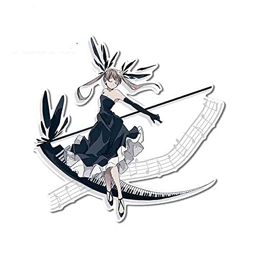 13cmx12.6cm for Soul Eater Maka Albarn Black Dress Refrigerator Cartoon  Anime Car : Amazon.ie: Automotive
