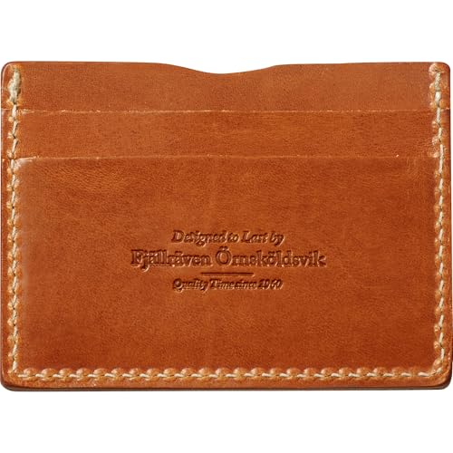 Image of Fjallraven Ovik Card Holder - Premium Leather, Slim Profile, Secure Storage - Travel