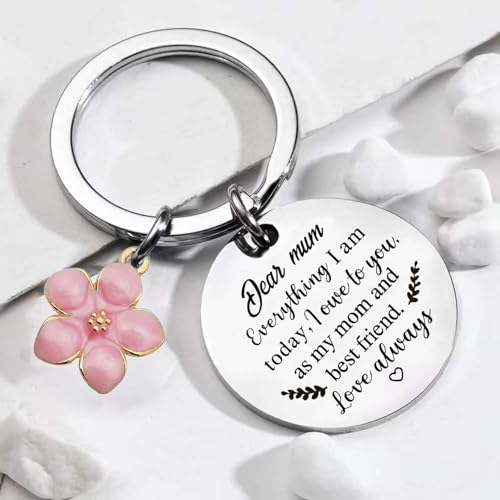 Wowtly Keyring for Mum Special Mother's Day Gift from Son/Daughter, Birthday Present with Mummy Charm - Image 5