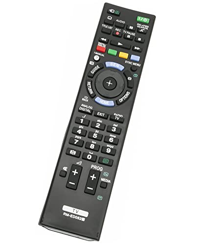 VINABTY Replacement Remote Control Fit for Sony TV KDL-47W802A KDL-55W802A KDL-65S995A KDL-55W905A KD-55X9005A KD-65X9005A KDL-40W905A KDL-42W805A KDL-42W807A KDL-46W905A RM-ED052 - Image 2