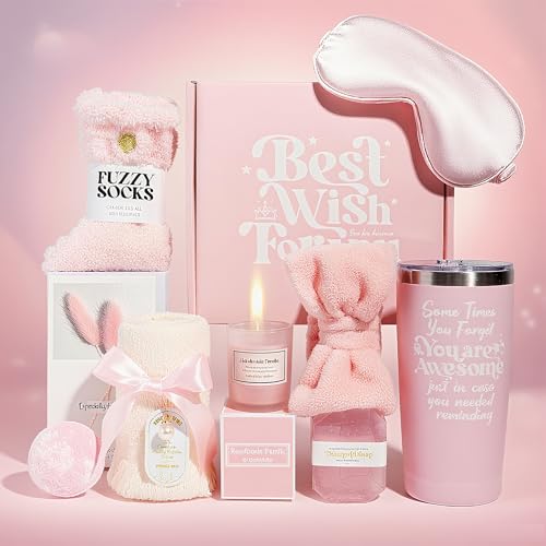 DAQI Regalos de Cumpleaños para Mujer, Canasta de Spa...