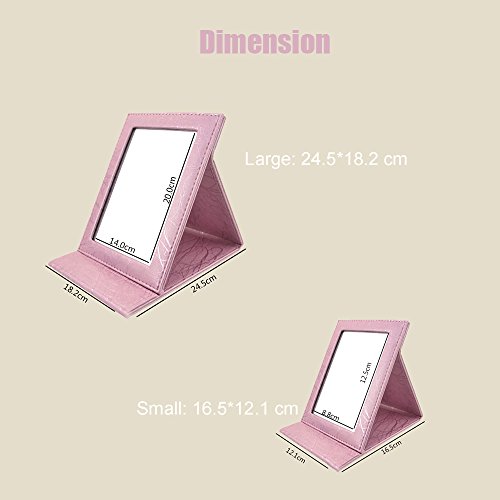 Espejo para maquillaje plegable ToiM rectangular miniatura 5
