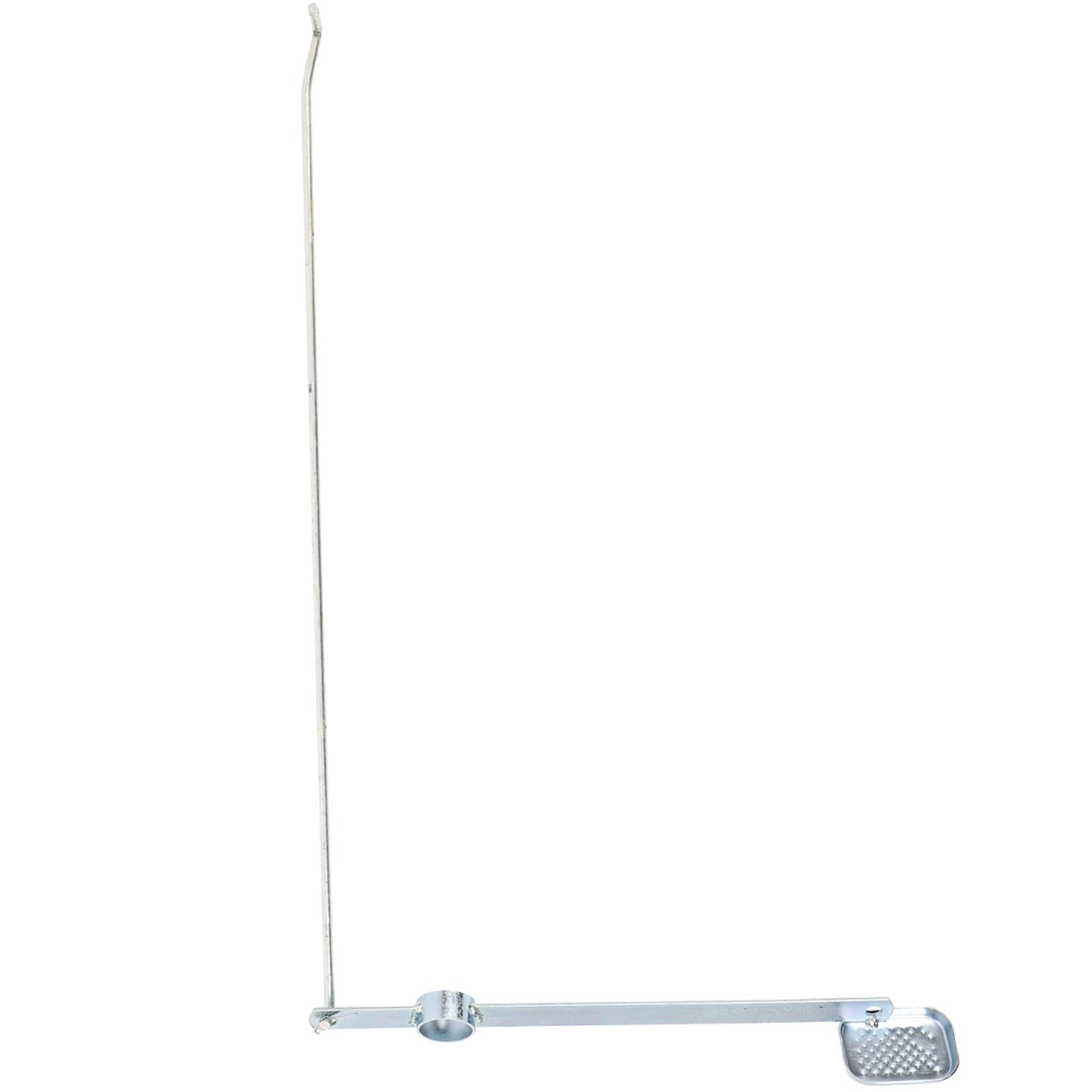 Pedal de metal para bote de basura grande con estructura robusta 8