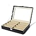 DISTILL Multi Sunglasses Organizer for Women Men, Multiple Eyeglasses Eyewear Display Case, Sunglasses Collection Case, Sunglass Glasses Storage Holder Box with 8 Slots