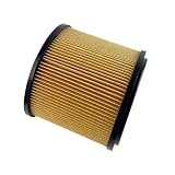 Cartridge vacuum filter, Compatible for Parkside PNTS 1500 C4, wet and dry dual-use vacuum cleaner accessory(1pcs)