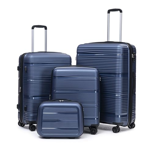 Rosamo 4-Piece PP Hardside Set