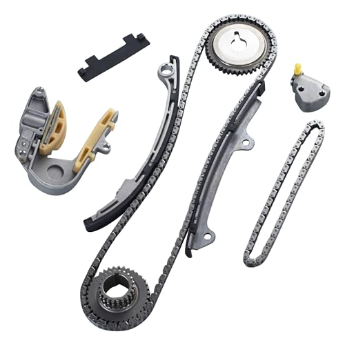 ENA Timing Chain Kit Compatible with Nissan Altima Sentra X-Trail 2.5L L4 2002 2003 2004 2005 2006 Replacement for DDM-NS2500 TK638 QR25DE