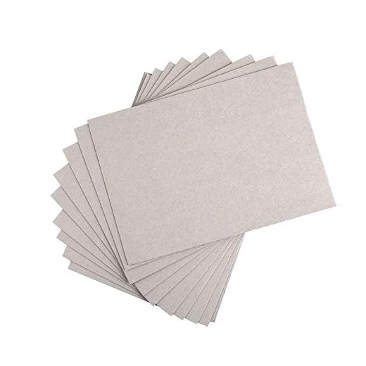 ewtshop® - 20 hojas de cartón gris DIN A4, grosor de 1 mm, 615 g/m², cartón para encuadernaciones, calendarios, maquetas o manualidades