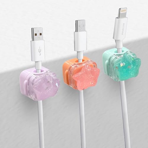 Support de cordon et clips de câble pour table de chevet DIY pack de 3