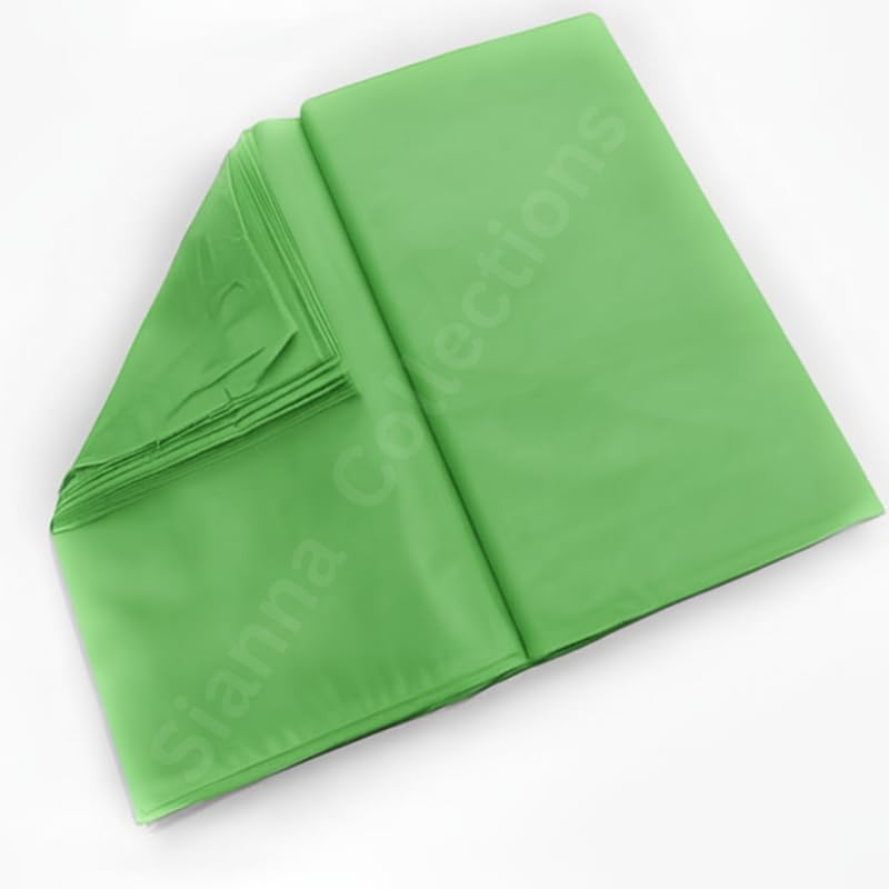 Image of Premium Plain Cotton Costume Lining Dress Fabric 34 inch Wide, Best Material - Light Green Color - 3 Meter Pack