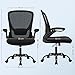 SONGMICS Silla Malla Ergonómica, Silla Oficina con Soporte Lumbar, Silla Giratoria con...