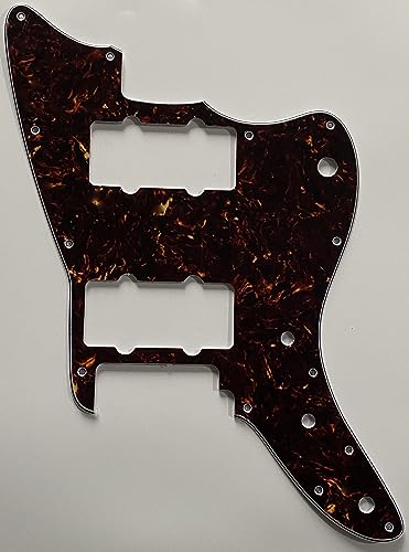 Squier Affinity Jazzmaster Style ギターピックガード(4層ブラウントーズ) 用
