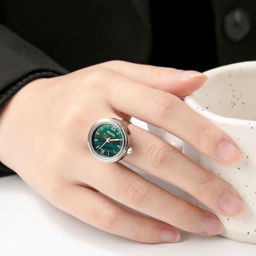 weicam 3pcs elegant finger watch set for women wholesale stylish adjustable ring watch