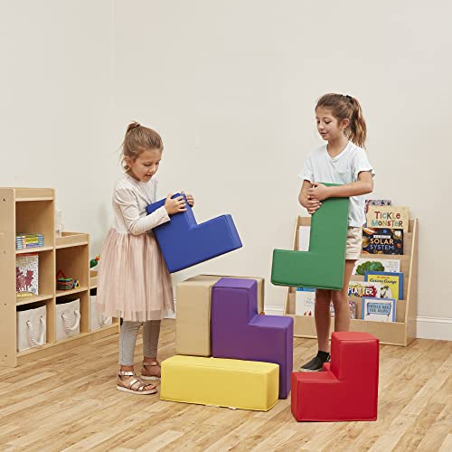 ECR4Kids SoftZone Brainy Puzzle Set