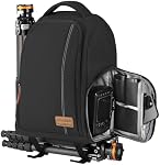 TARION Sac à dos pour appareil photo léger 15L - Sac à caméra avec 15.6in Couverture de pluie de compartiments portables Accès rapide pour DSLR Drone
