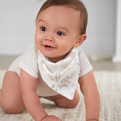 Just Born Unisex Baby 3-pack Bandana Bibs2