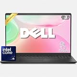 Dell 15 DC15250 Touchscreen Laptop, Intel Core i5-1334U 10-Core Processor, 8GB DDR5 RAM, 256GB PCIe SSD, 15.6" FHD Touch Display, Wi-Fi 6, USB-C, Windows 11, Copilot, Business & Student Computer