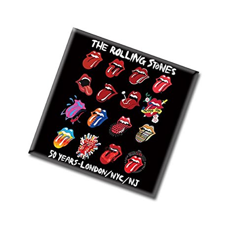 Imán Metal Rolling Stones miniatura 1